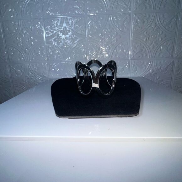 Silver Premier Design Cuff Bracelet - Picture 2 of 6